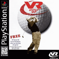 VR Golf 97 Playstation  box art
